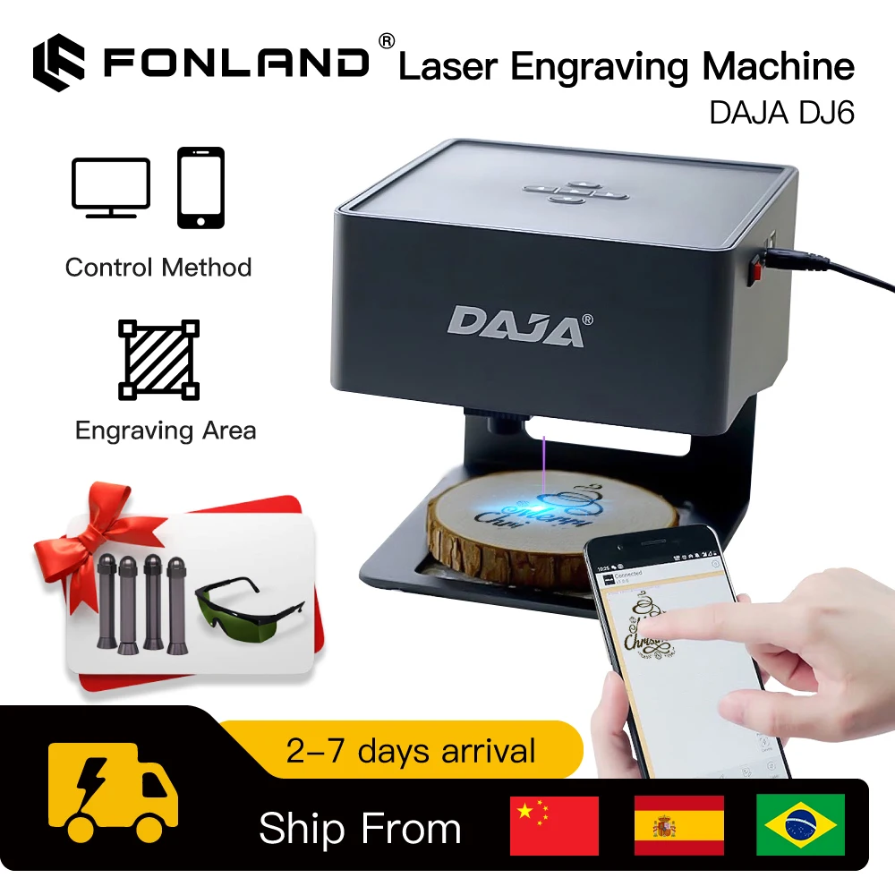 DAJA Laser Engraver CNC DIY DJ - Woodworking Logo บทวิจารณ์และราคา