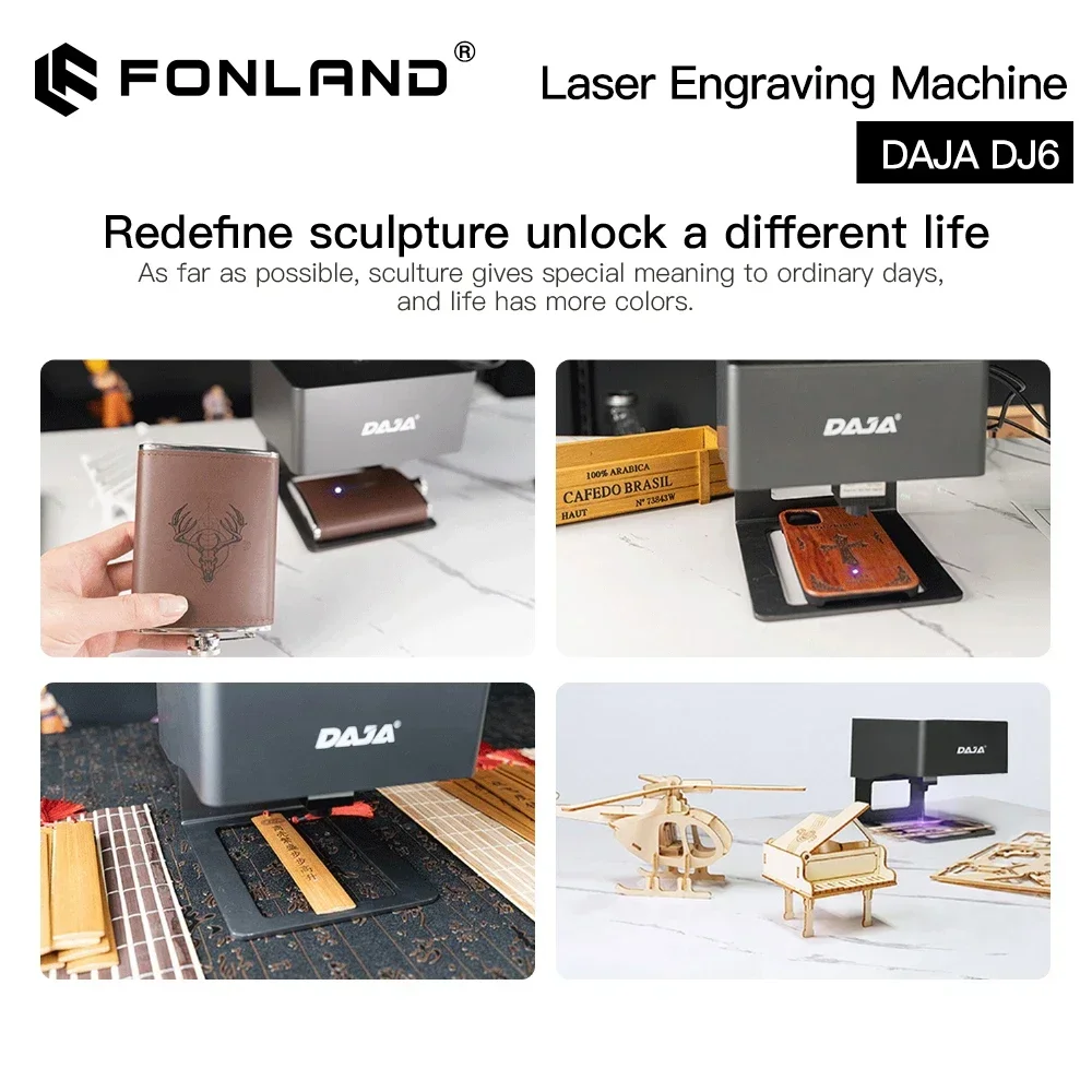DAJA Laser Engraver CNC DIY DJ - Woodworking Logo บทวิจารณ์และราคา