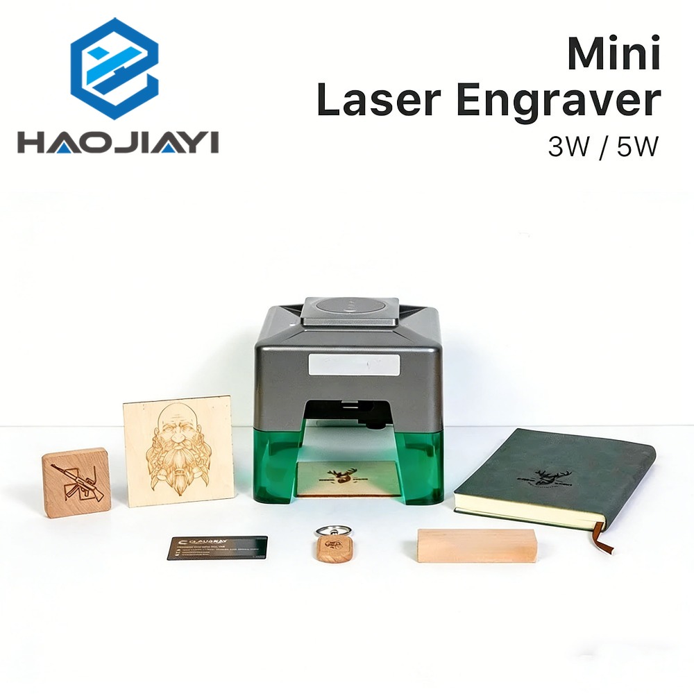 5000mW Mini CNC Laser Engraver - Woodworking Logo บทวิจารณ์และราคา