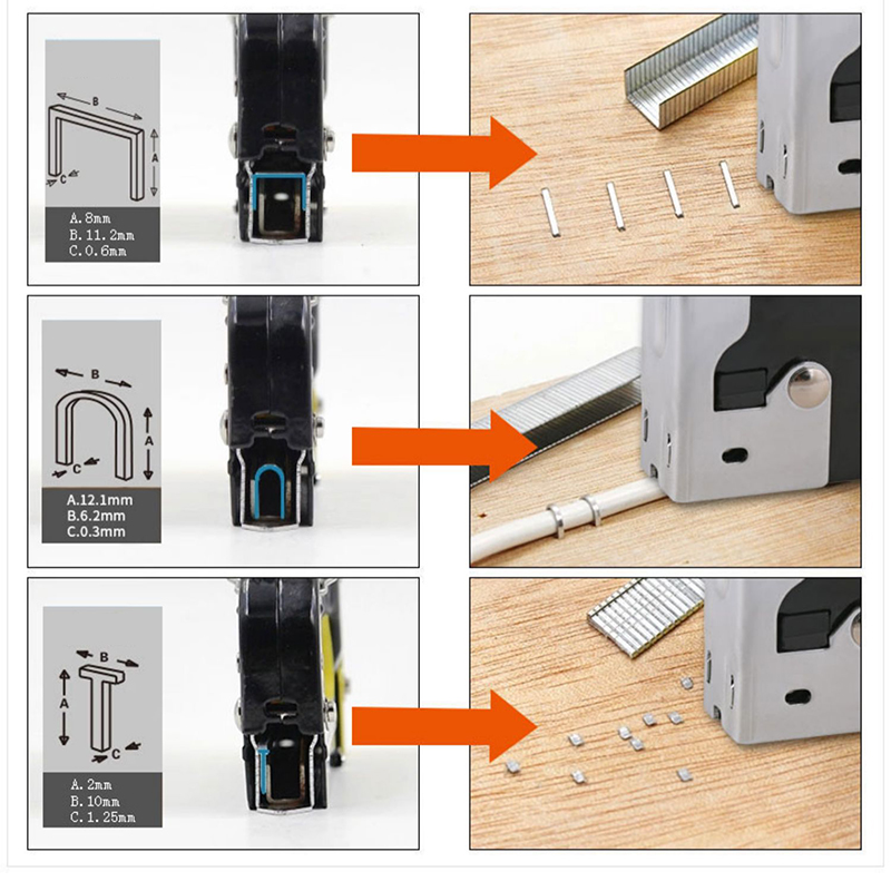 T/U/Door Shaped Heavy Duty Sta - Woodworking Nail Gun บทวิจารณ์และราคา