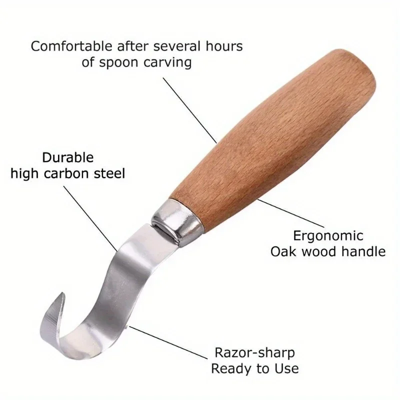 Wood Carving Knife Chisel Hook - Woodworking Studio บทวิจารณ์และราคา