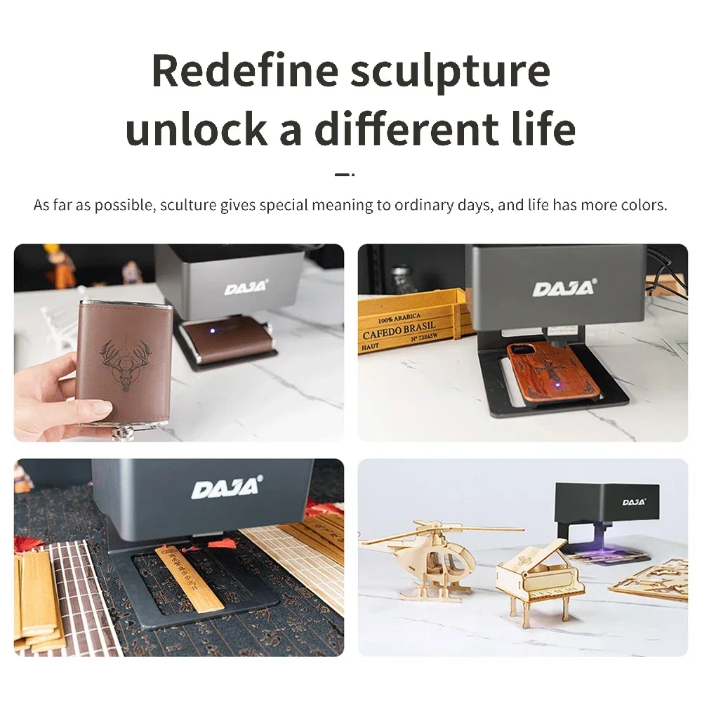 DAJA Laser Engraver CNC DIY DJ - Woodworking Logo บทวิจารณ์และราคา