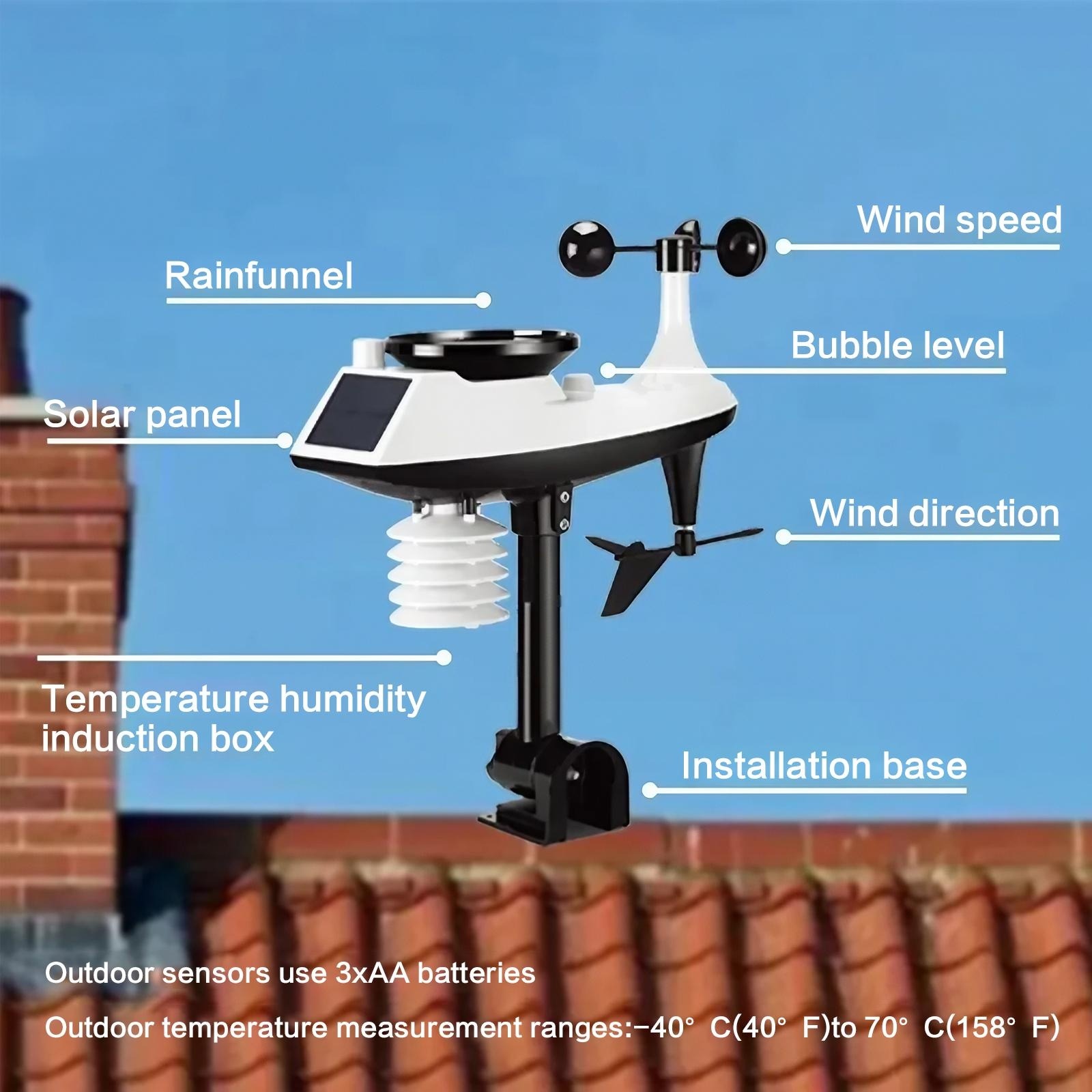 Smart Weather Station with App - Woodworking Apps บทวิจารณ์และราคา
