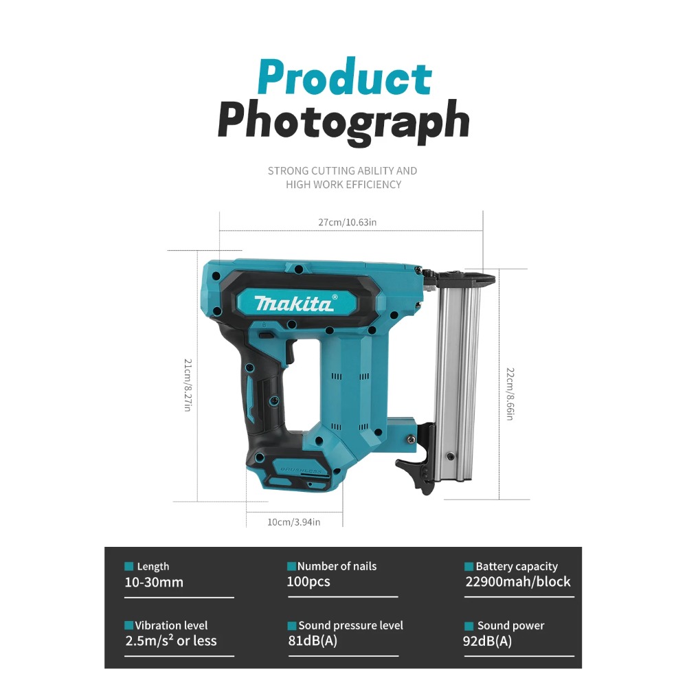 2026 Makita F30 Cordless Impac - Woodworking Nail Gun บทวิจารณ์และราคา
