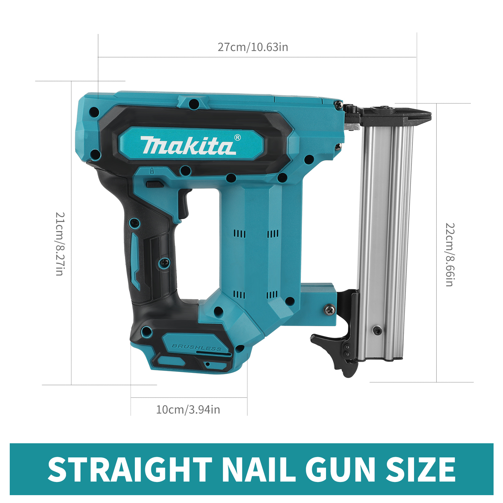 NEW Makita F30 18V Lithium-Ion - Woodworking Nail Gun บทวิจารณ์และราคา