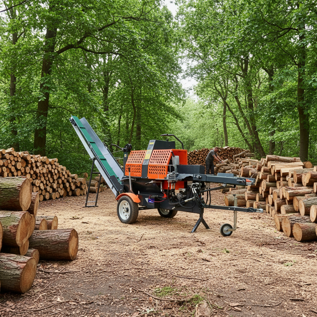 Firewood Processor Forestry Ma - Woodworking Machines บทวิจารณ์และราคา