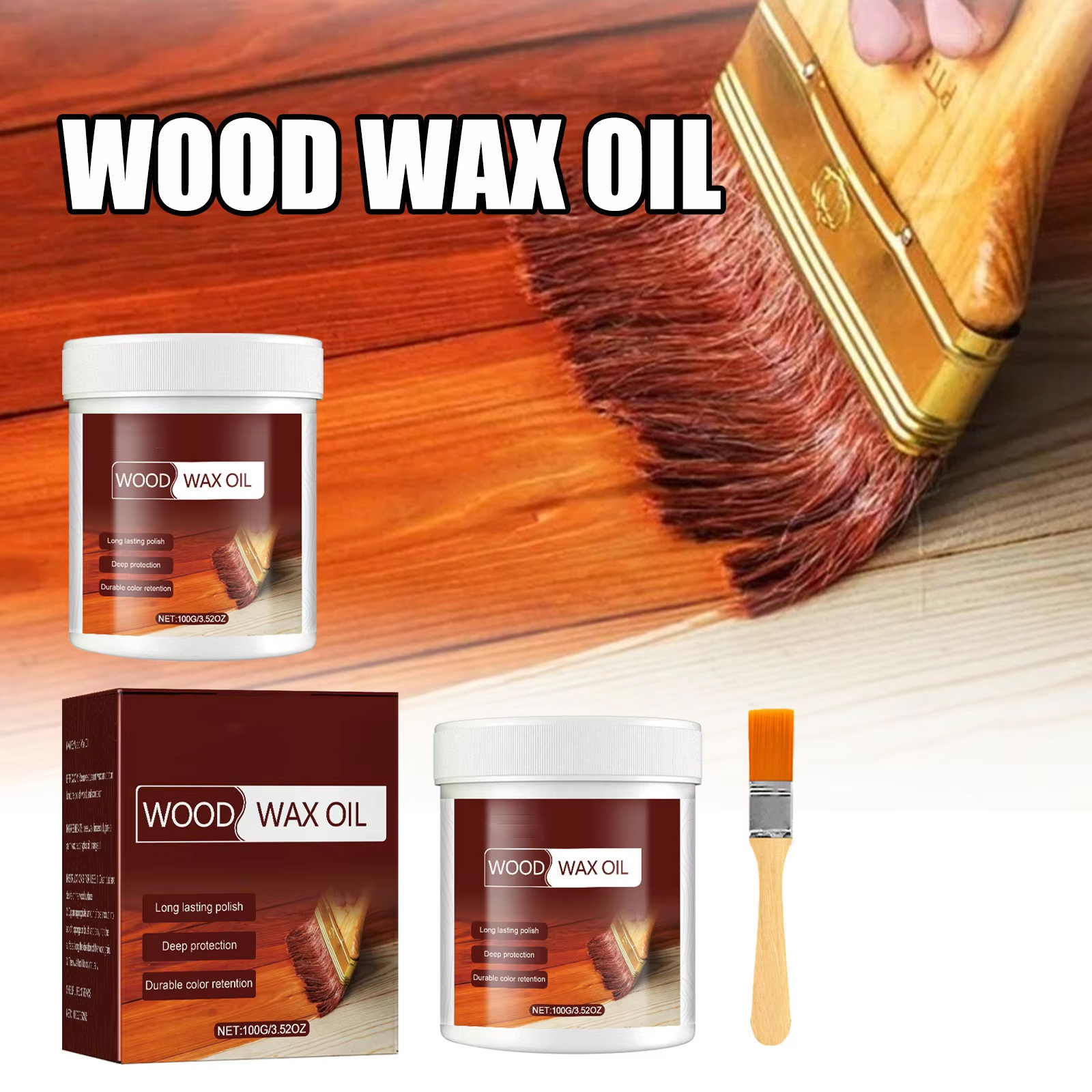 100g Wood Wax Oil Furniture Po - Woodworking Oil Finish บทวิจารณ์และราคา