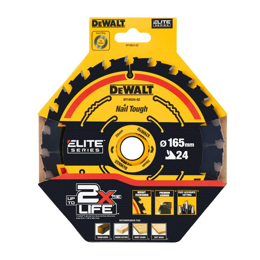 DEWALT DT10624-QZ 1/3pcs 24T C - Woodworking And Carpentry บทวิจารณ์และราคา