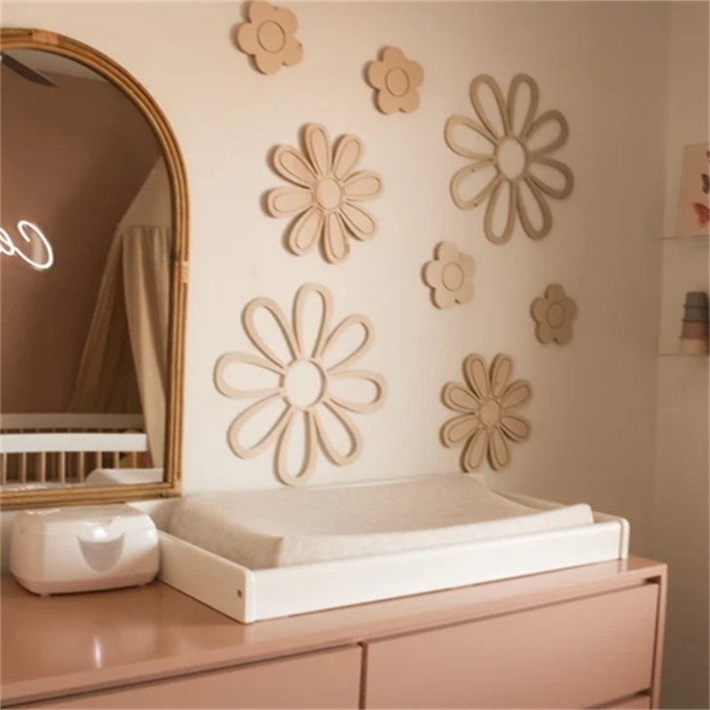 Ins Wooden Daisy Wall Flowers  - Woodworking For Beginners บทวิจารณ์และราคา