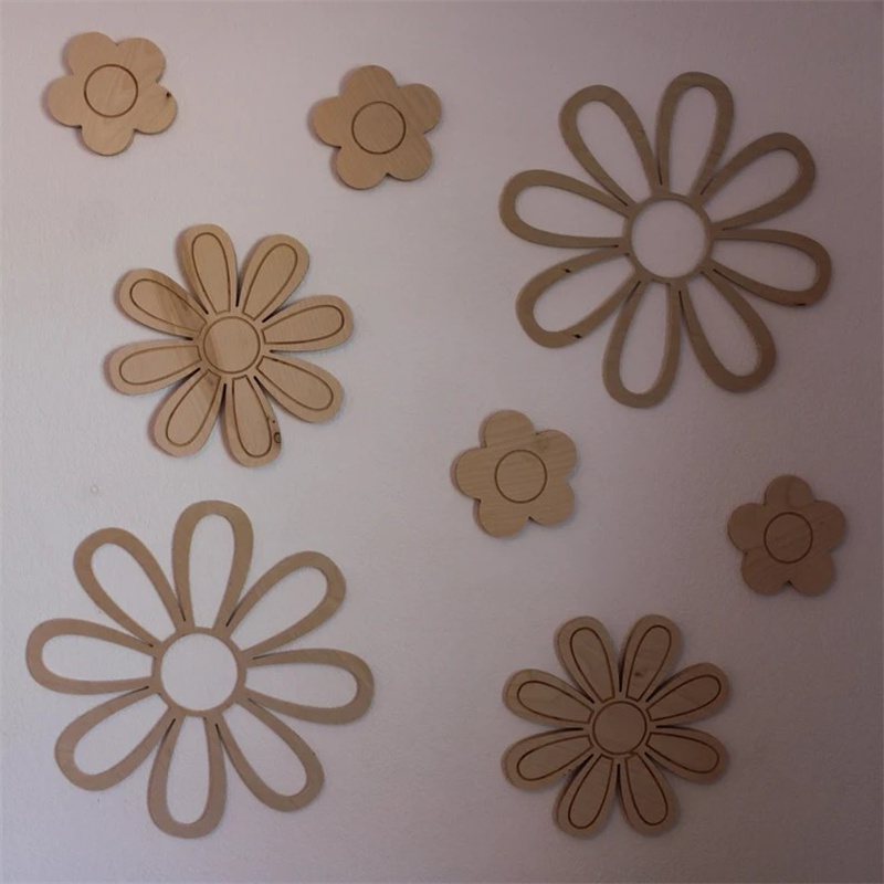 Ins Wooden Daisy Wall Flowers  - Woodworking For Beginners บทวิจารณ์และราคา