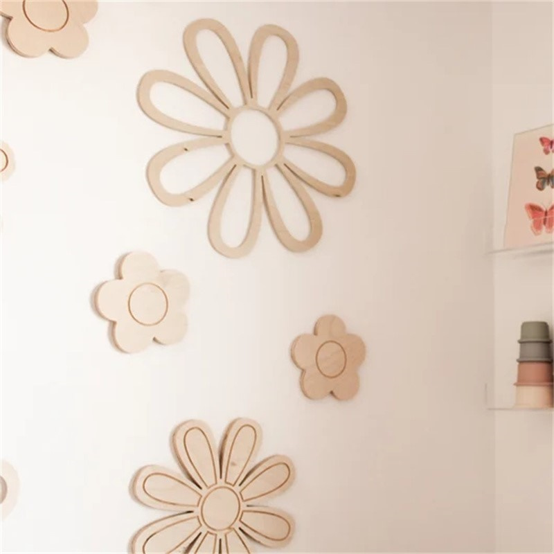 Ins Wooden Daisy Wall Flowers  - Woodworking For Beginners บทวิจารณ์และราคา