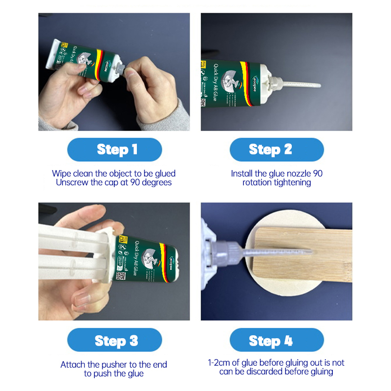 Epoxy resin AB Glue Strong bon - Woodworking Epoxy บทวิจารณ์และราคา