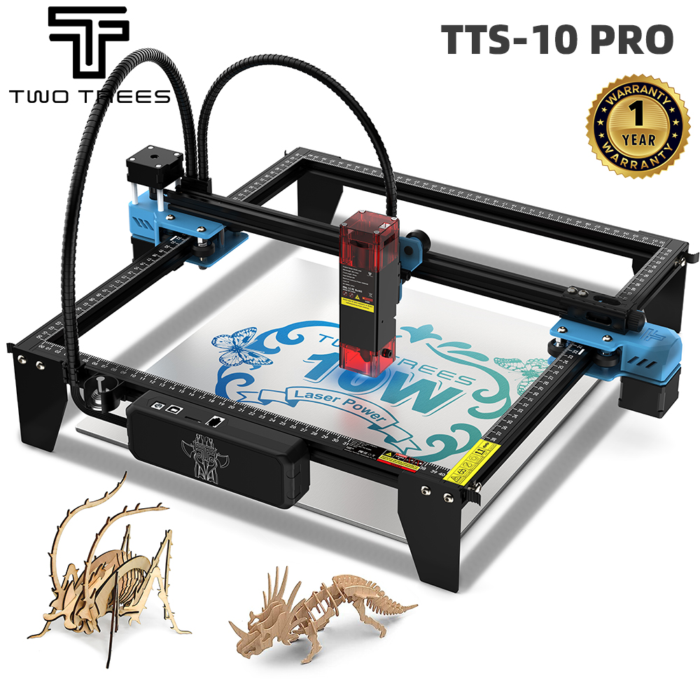 TWOTREES TTS-10 Pro Laser Engr - Woodworking Logo บทวิจารณ์และราคา