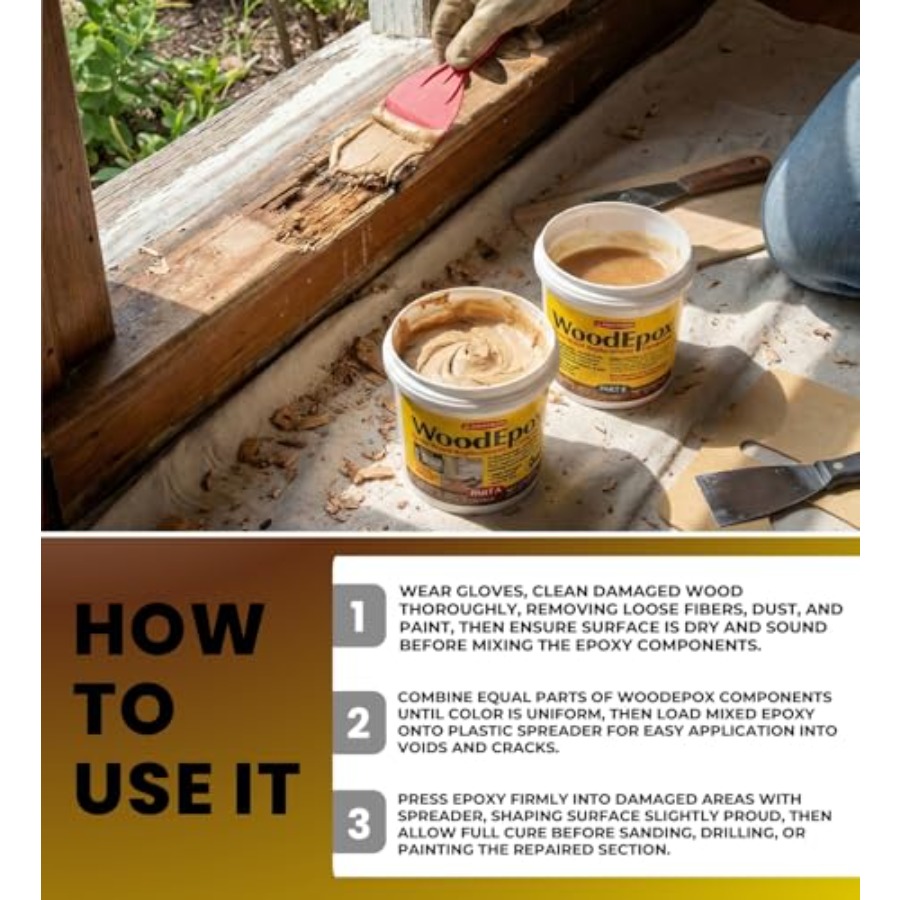 Abatron Liquid Wood and Epoxy  - Woodworking Epoxy บทวิจารณ์และราคา