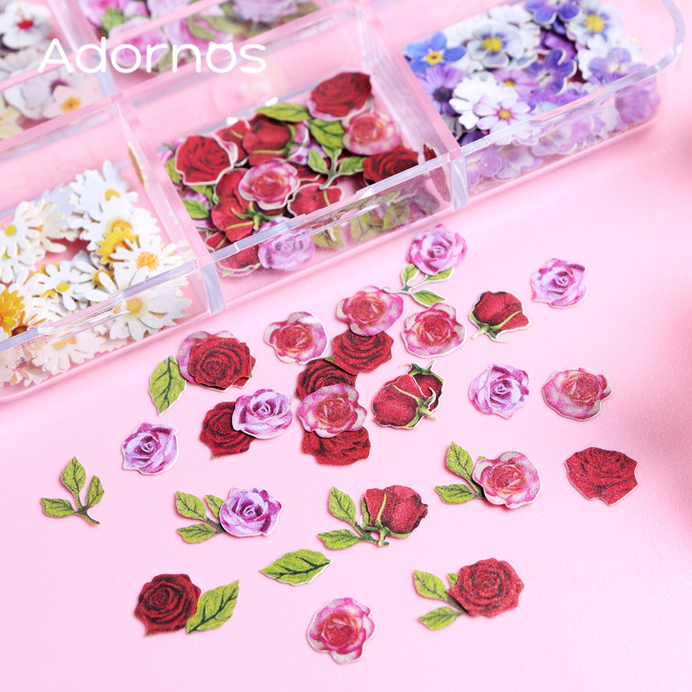 6 Grids Flowers Wood Pulp Chip - Woodworking Epoxy บทวิจารณ์และราคา