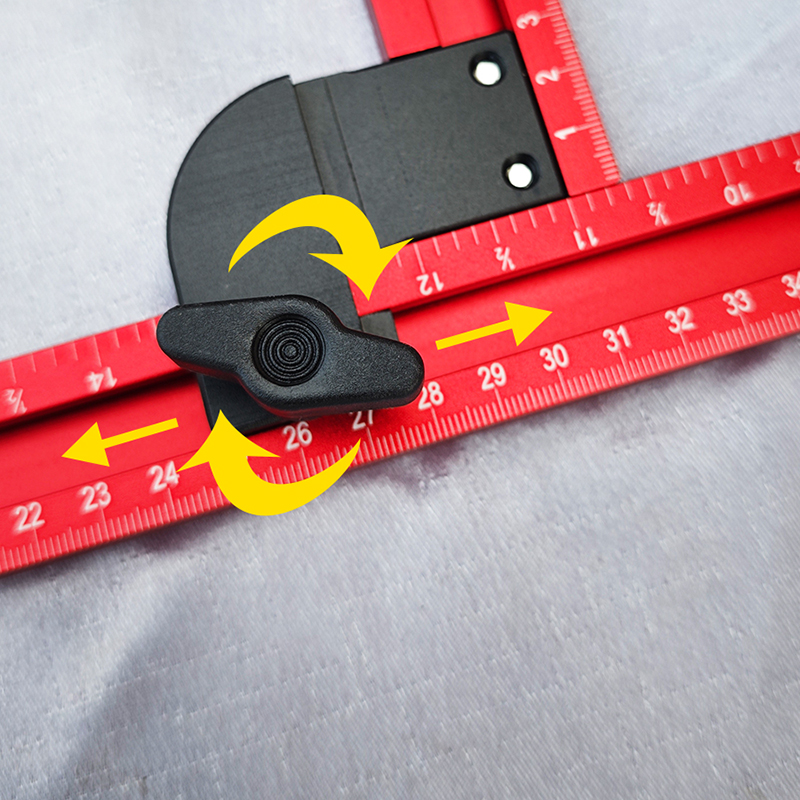 59cm Adjustable Square Router  - Woodworking Router Templates บทวิจารณ์และราคา