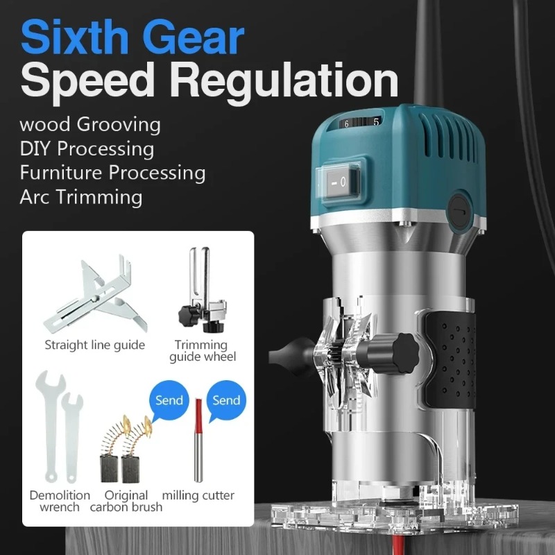【Best Choice】800W Electric tri - Woodworking Machines บทวิจารณ์และราคา