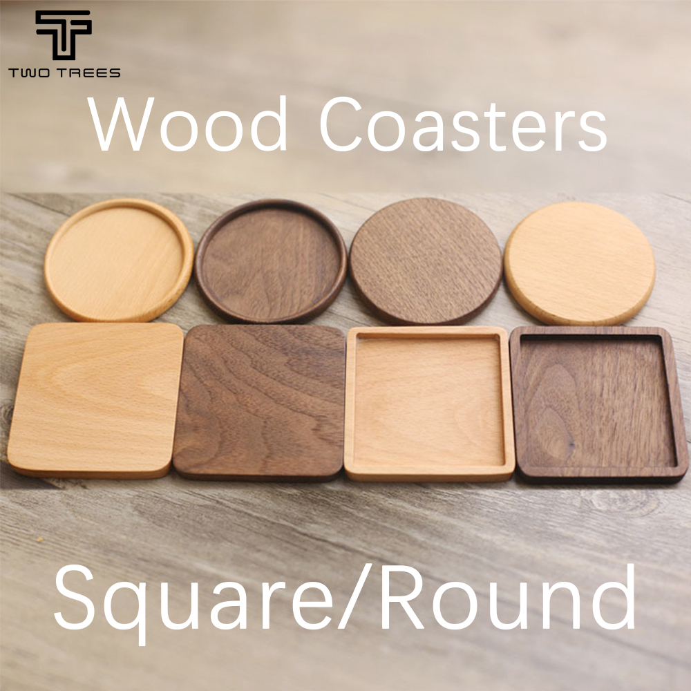 Wood Coasters Base 8.8CM(3.5 I - Woodworking Logo บทวิจารณ์และราคา