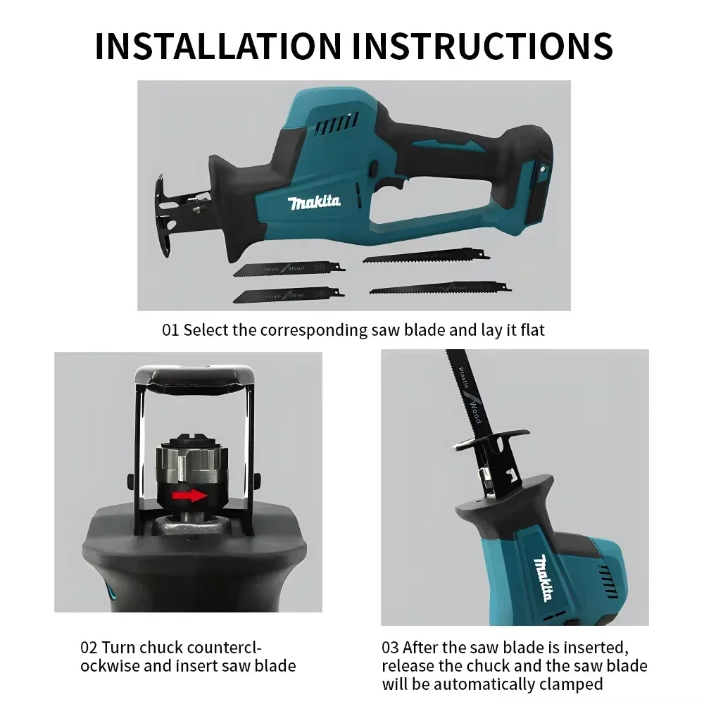 Makita DJR189 18V Cordless Ele - Woodworking And Carpentry บทวิจารณ์และราคา
