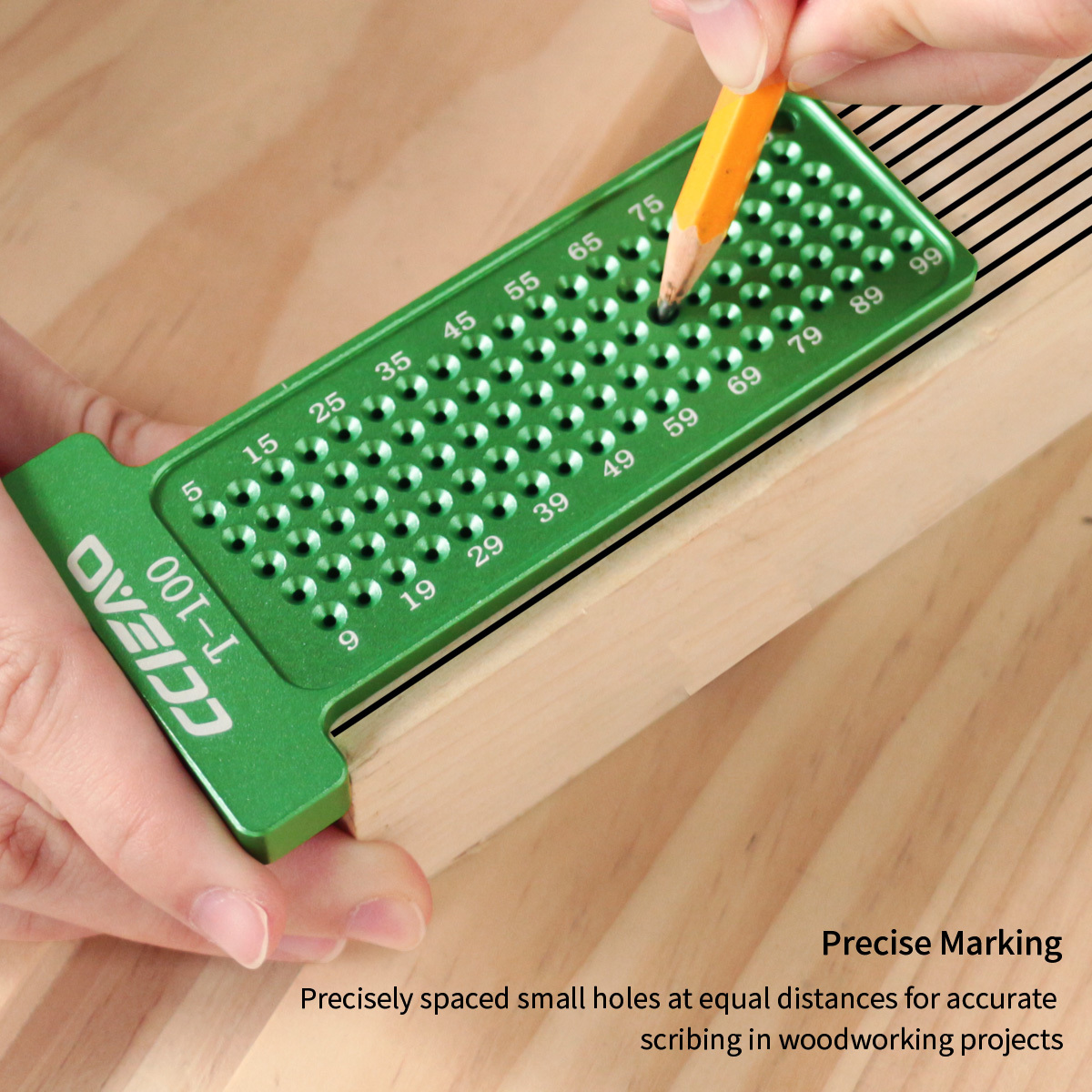 4 Inch/100MM Woodworking Scrib - Woodworking And Carpentry บทวิจารณ์และราคา