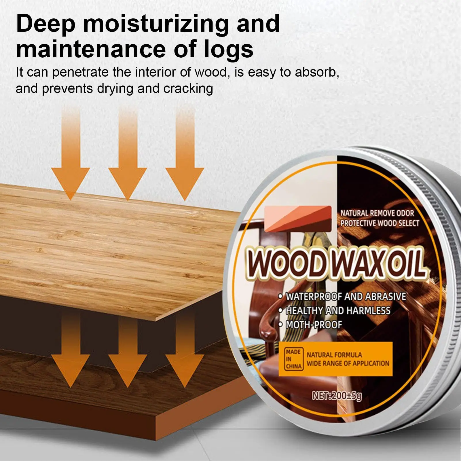 Wooden Beeswax Furniture Polis - Woodworking Oil Finish บทวิจารณ์และราคา