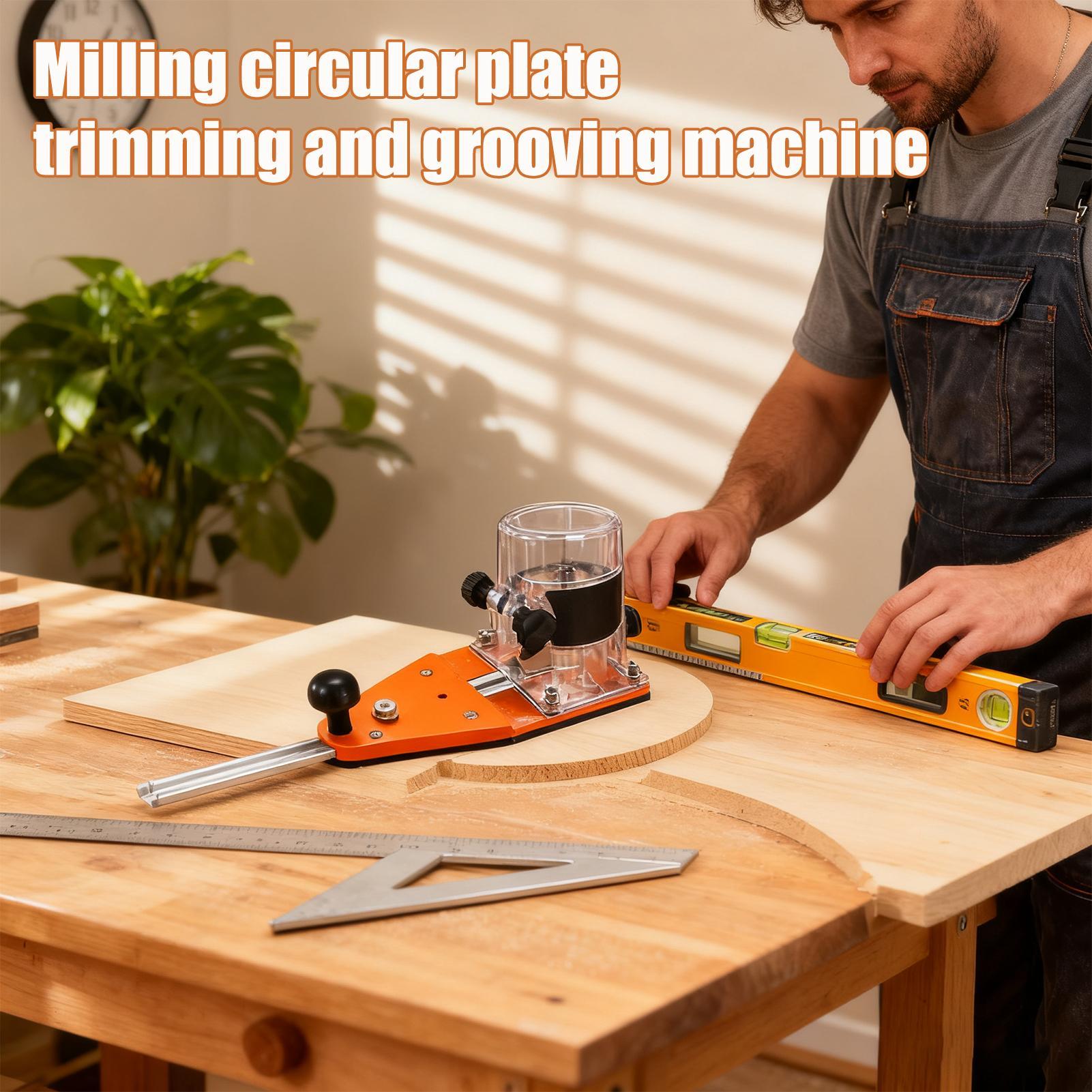 Router Circle Cutting Jig Adju - Woodworking Router Templates บทวิจารณ์และราคา