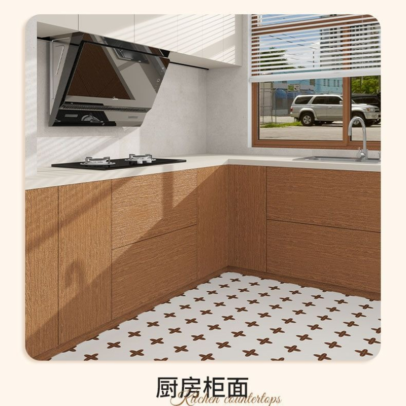 Thickened Book Desktop Sticker - Woodworking Oil Finish บทวิจารณ์และราคา