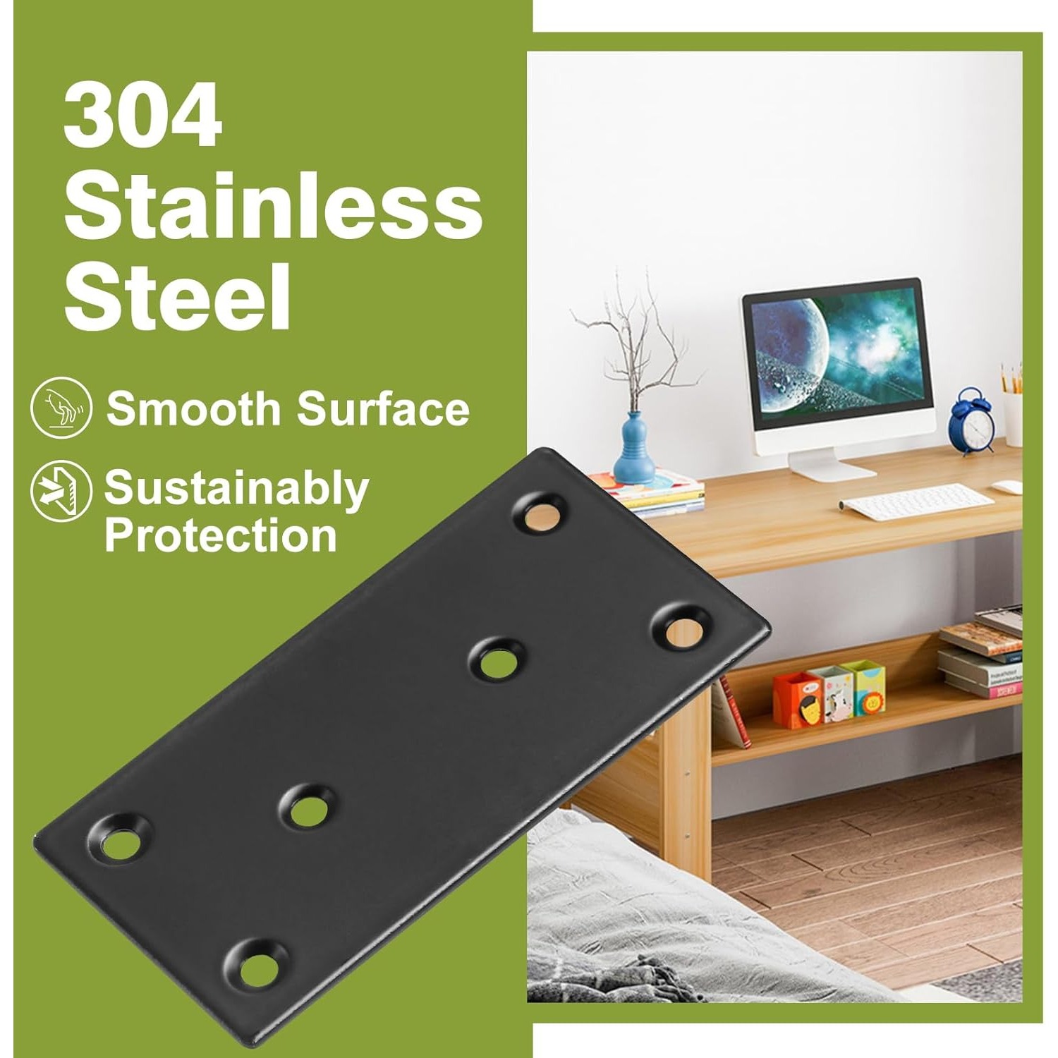 Flat Straight Brace Bracket, B - Woodworking X Brace บทวิจารณ์และราคา
