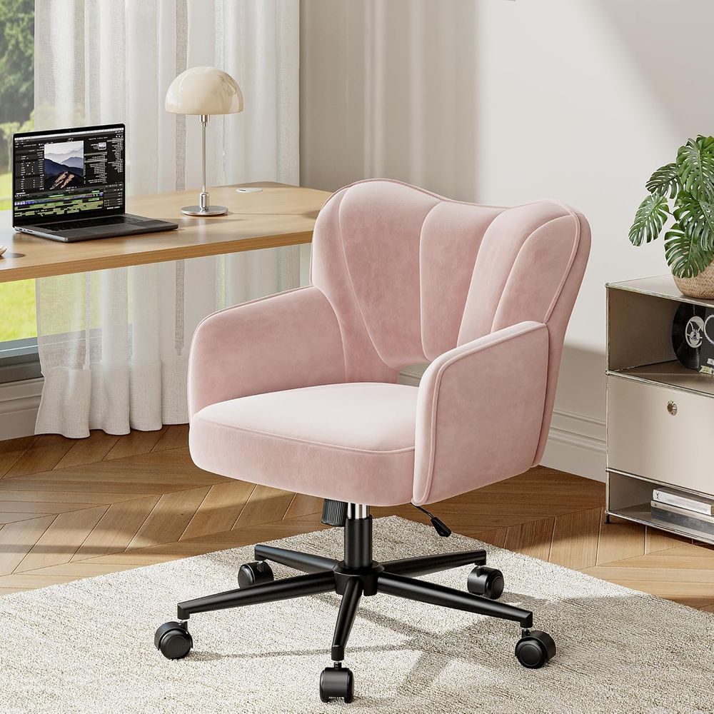 Adjustable Height Pink Desk Ch - Woodworking Desk Chair บทวิจารณ์และราคา