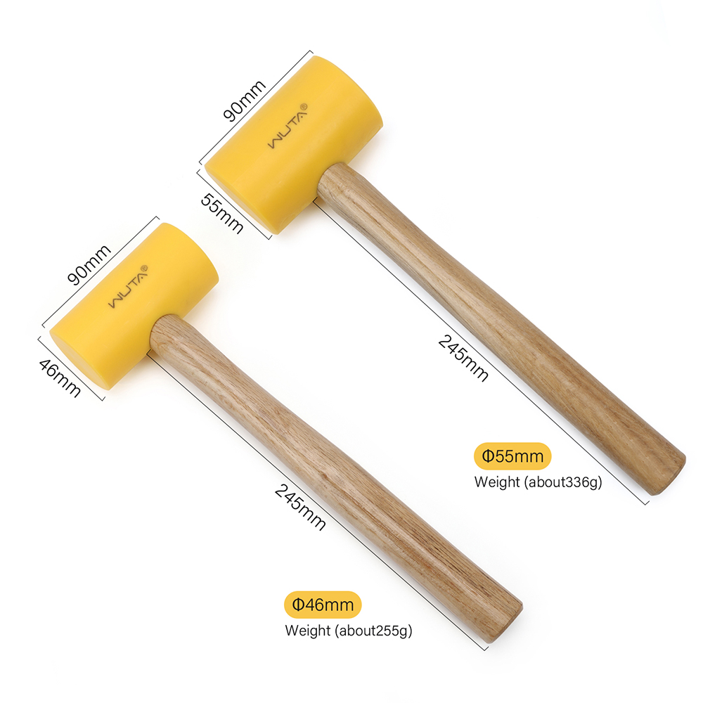 WUTA 1PC Multifunctional Leath - Wooden Mallet Carving บทวิจารณ์และราคา