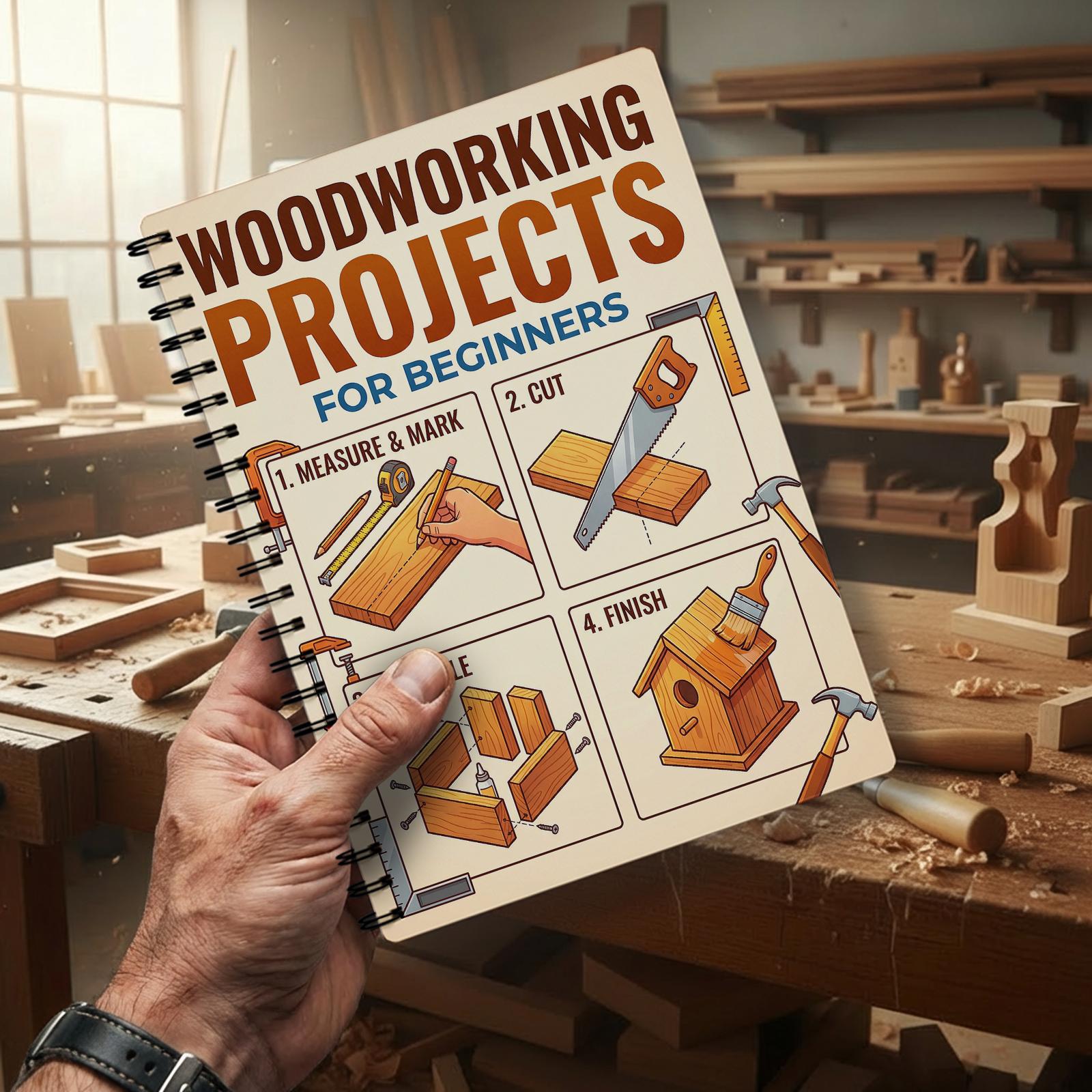 Woodworking Book for Beginners - Woodworking Plan บทวิจารณ์และราคา
