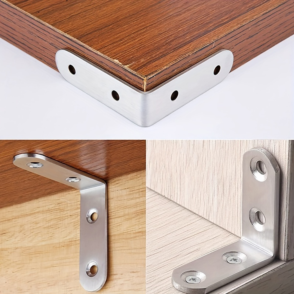 6Pcs Stainless Steel 90 Degree - Woodworking X Brace บทวิจารณ์และราคา