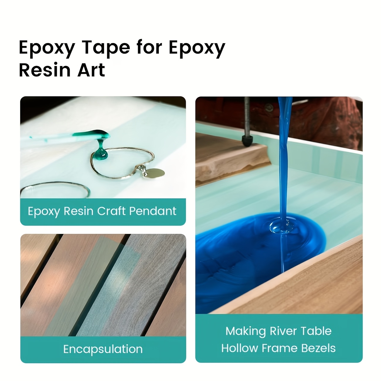 YITAPE Green Epoxy Resin Tape  - Woodworking Epoxy บทวิจารณ์และราคา