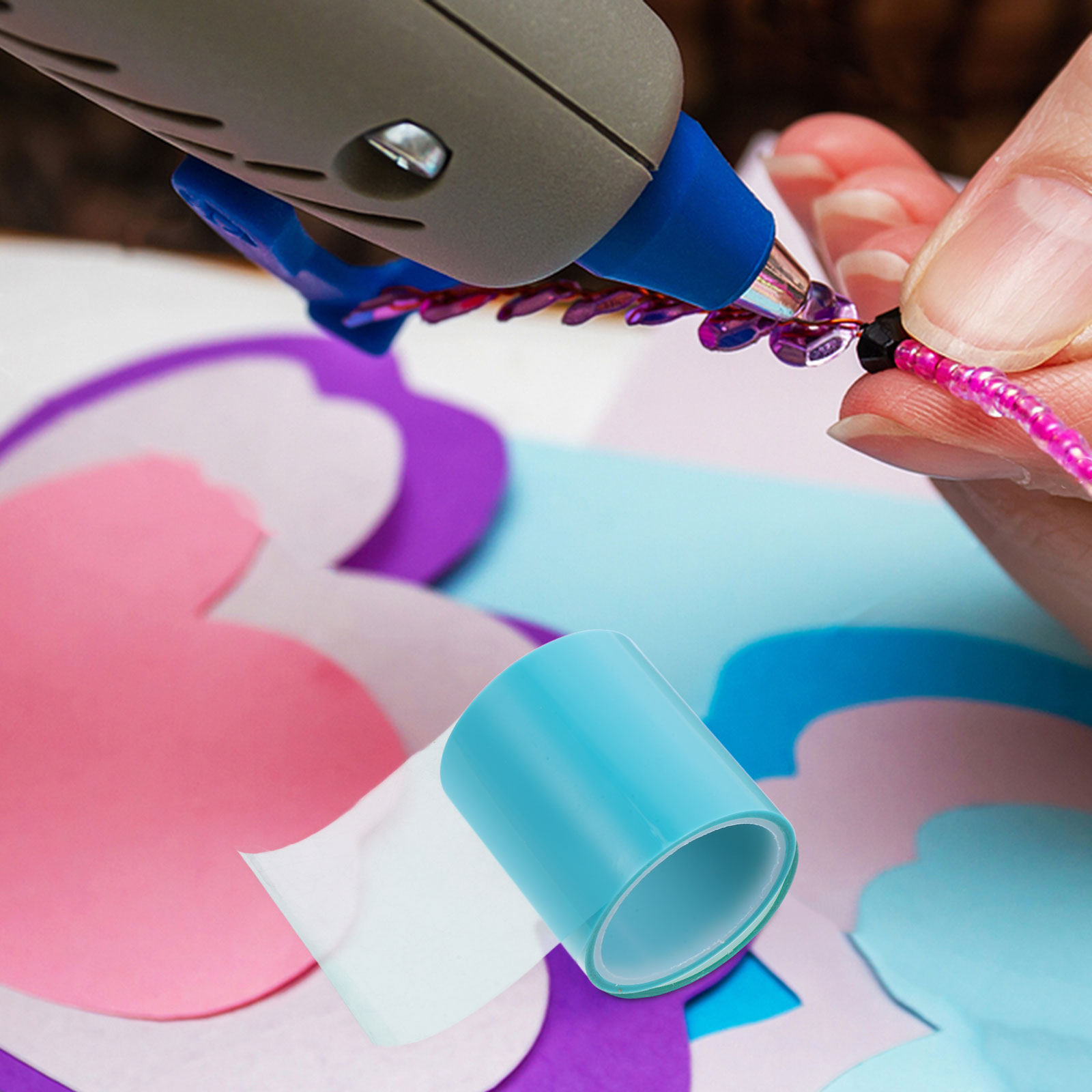 1 Roll Traceless Uv Resin Tape - Woodworking Epoxy บทวิจารณ์และราคา