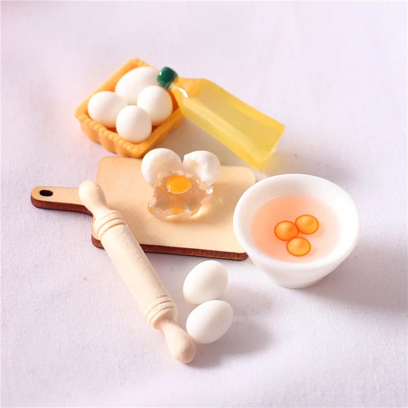 5Pcs/Set Cute Rolling Pin Egg  - Woodworking Oil Finish บทวิจารณ์และราคา