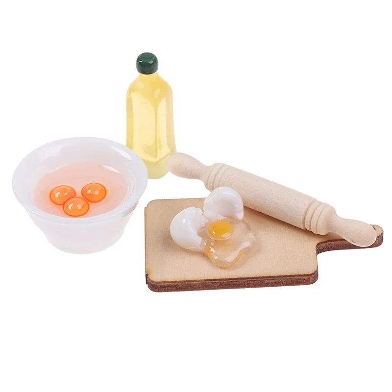 5Pcs/Set Cute Rolling Pin Egg  - Woodworking Oil Finish บทวิจารณ์และราคา