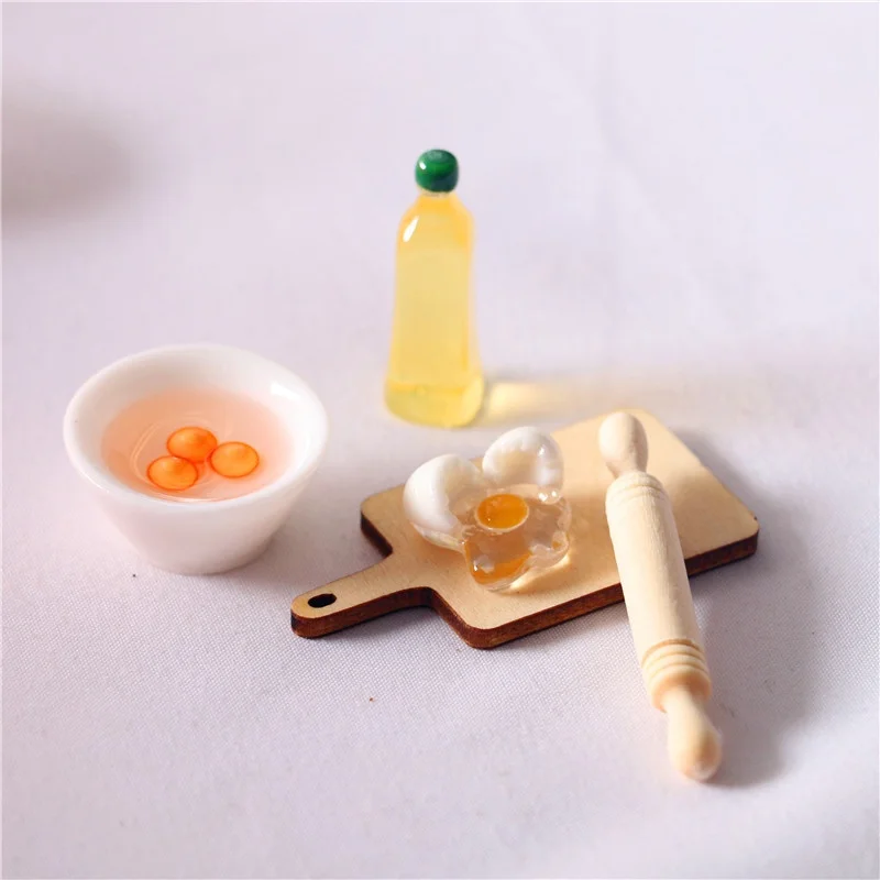 5Pcs/Set Cute Rolling Pin Egg  - Woodworking Oil Finish บทวิจารณ์และราคา